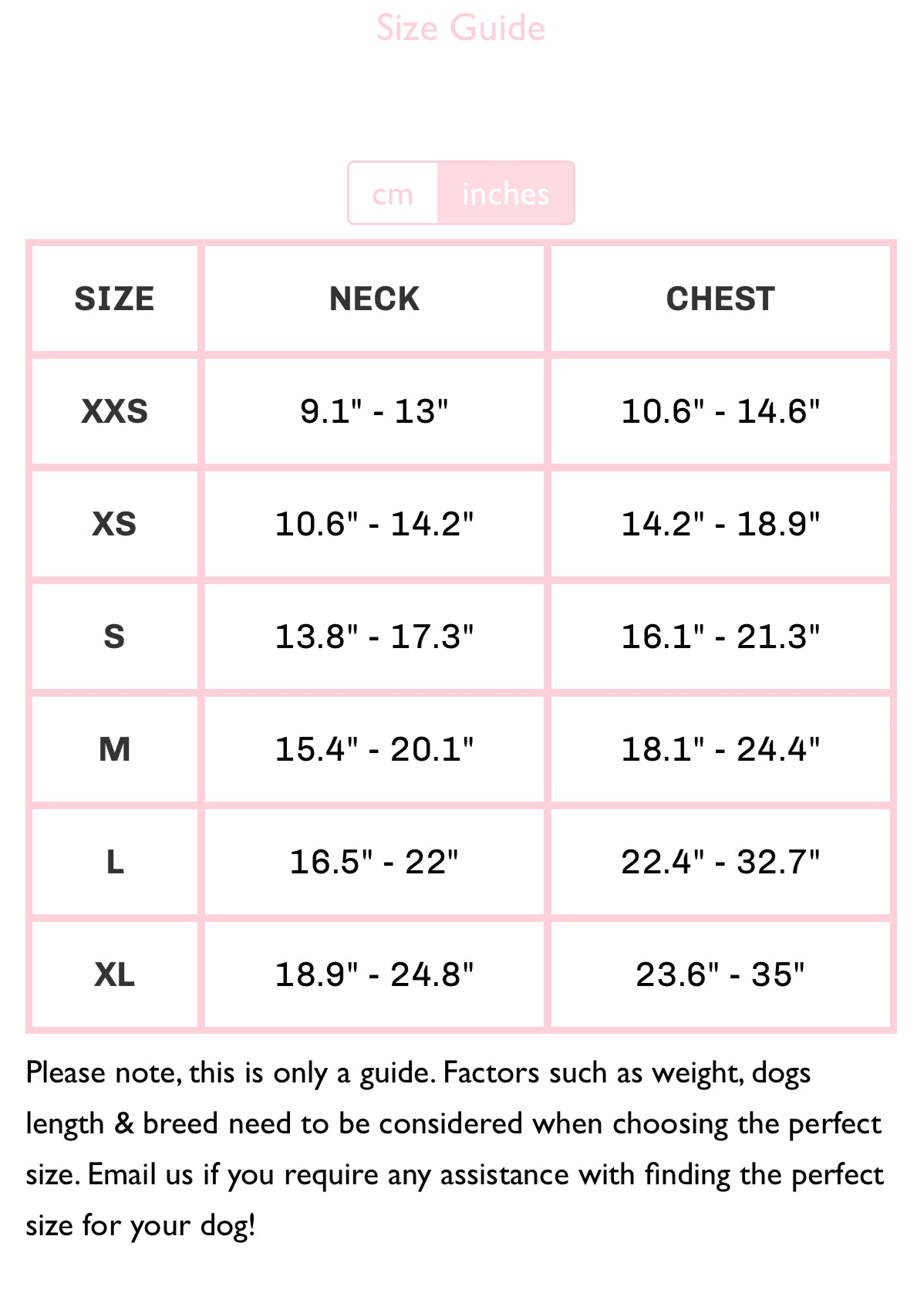Minnie: Adjustable Harness